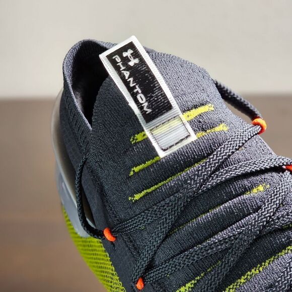 Under Armour UA HOVR Phantom 3 Black Green Red Running Shoes Size 10 3025520 001 main image 13